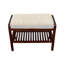 Acacia Padded Bench-910752081