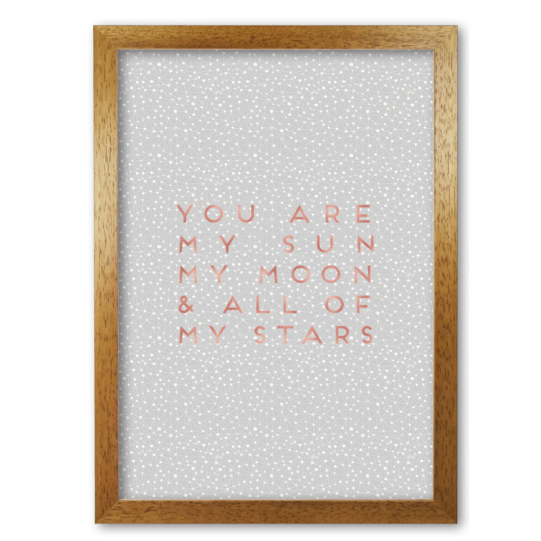 Sun, Moon And Stars Love - Print