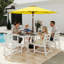 Parasol de patio 9 pi avec base-133047211