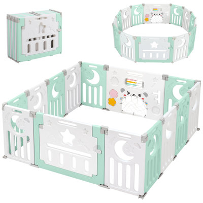 Safe Foldable No - Gaps Baby Playpen for Exploration