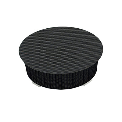 Suffern Round Wicker Outdoor Coffee Table , 31.5'' in. W 31.5'' in. D