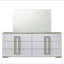 Olivia Contemporary Style Mirror Made With Wood(INCLUDES MIRROR ONLY)