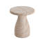 Table d'appoint en béton léger d'extérieur / d'intérieur Travertine