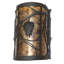 Bronze 1 - Light Flush Mounted Sconce