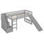 Lit mezzanine simple avec glissière Stairway-287055366