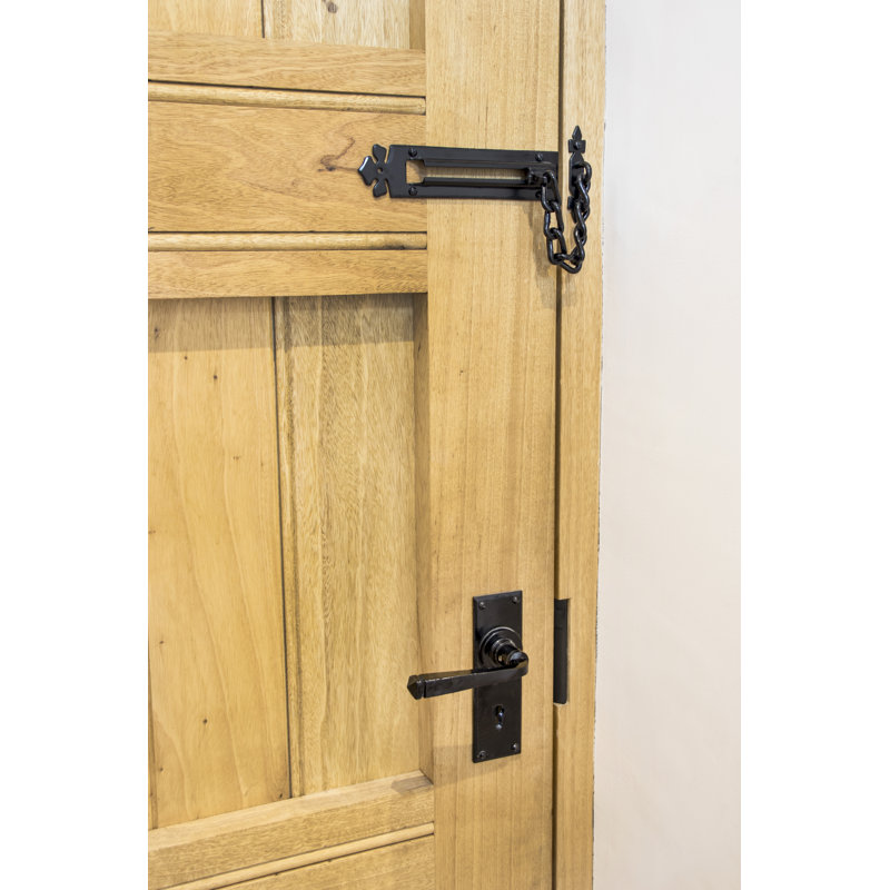 Avon Lock Door Handle, Black
