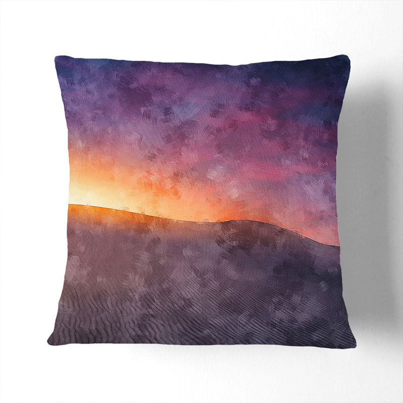 Shooting Star over Spain Cushion with Filling, 55cm H x 55cm W x 20cm D