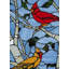 Cardinal Morning Window