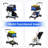 2-Tier Portable Collapsible Utility Cart Shopping Cart