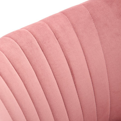 Genibrel Velvet Slipper Chair