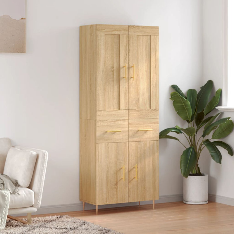 Plagido 69.5cm Sideboard, Sonoma Oak