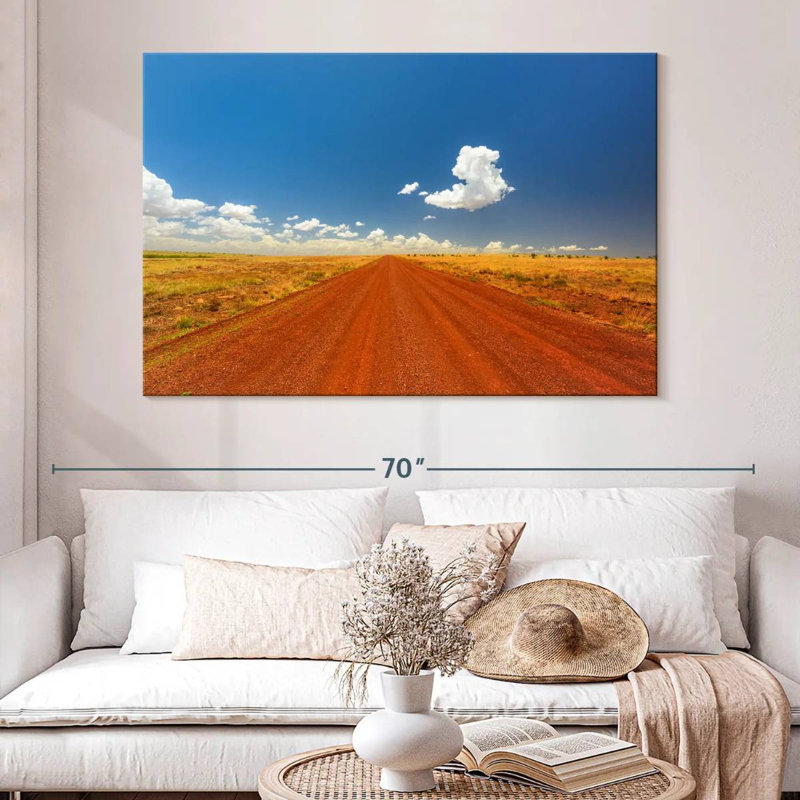 Mehar Australian Outback Road, H 34 po x l 51 po