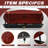 Rooftop Cargo Carrier Hard Shell, Both Side Openning Cargo Box With Security Lock, 15.5 Cubic Feet Capacity - 58.3x35.4x13in-1733435226