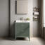 Ensemble de meuble-lavabo autoportant 30 po avec 2 poignées et plateau en marbre d'ingénierie - entièrement assemblé-2075905017-2075905018-2075904967