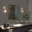 Modern Tranditional 1-Light Brass Wall Sconce