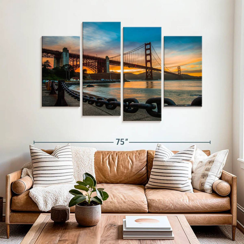 Lilie Golden Gate Promenade, H 42 po x l 68 po