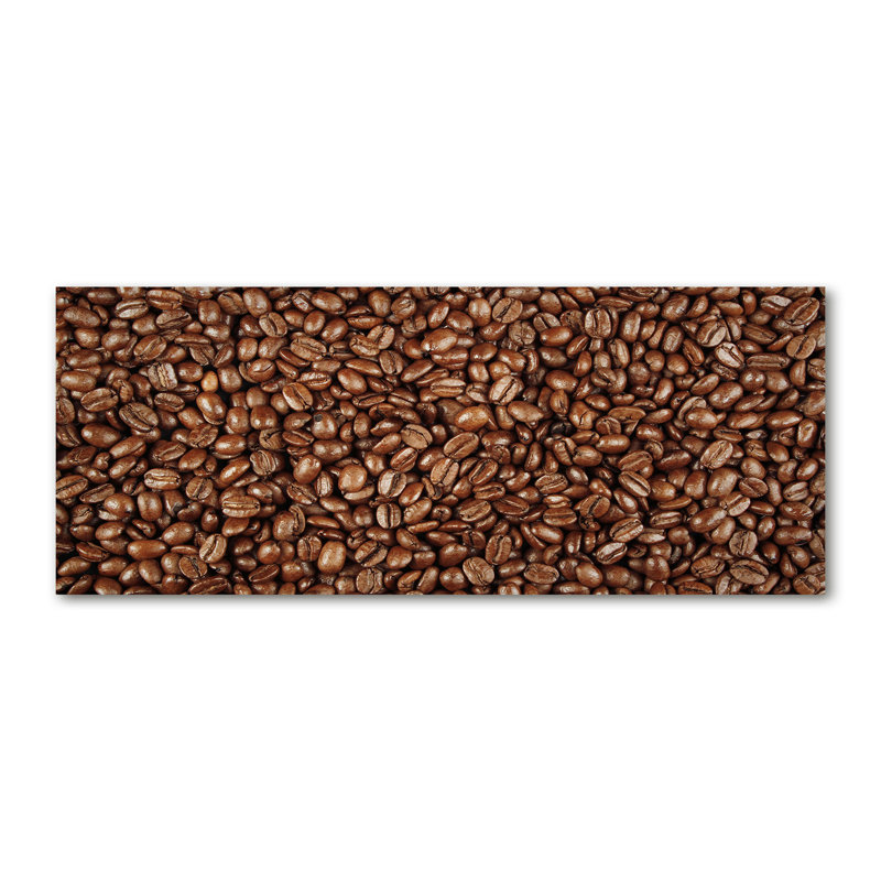 Coffee beans 1 Piece Wrapped Canvas Wall Art, 70cm H x 100cm W, Glass