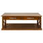 Table basse avec rangement en bois massif Myria-1281110241
