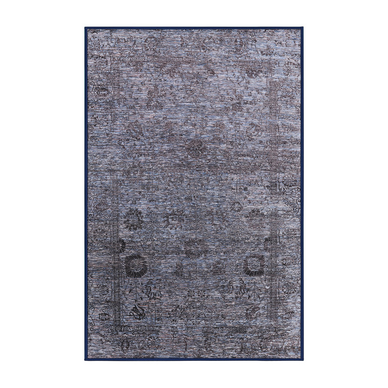 Tapis oriental noir / mauve Hailesboro, Rectangle 3 pi x 5 pi
