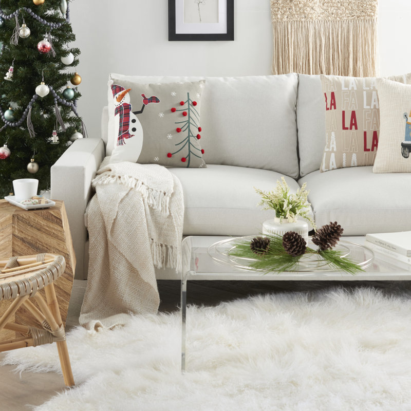 Cotton Throw Pillow