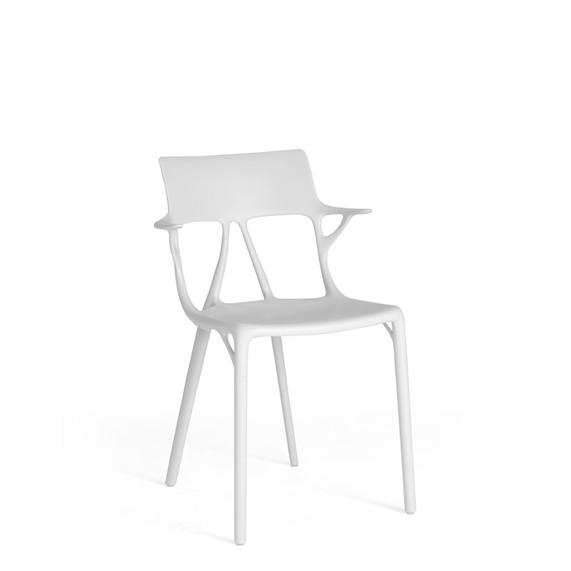 A.I. Arm Chair, White