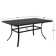 Errik Rectangular Steel Outdoor Dining Table