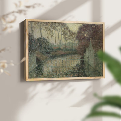 Paysages rétro-CCLxxi-reproduction encadrée