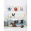 «Kick with Shoot and Toss Triptych», ensemble de 3 reproductions encadrées-59355732