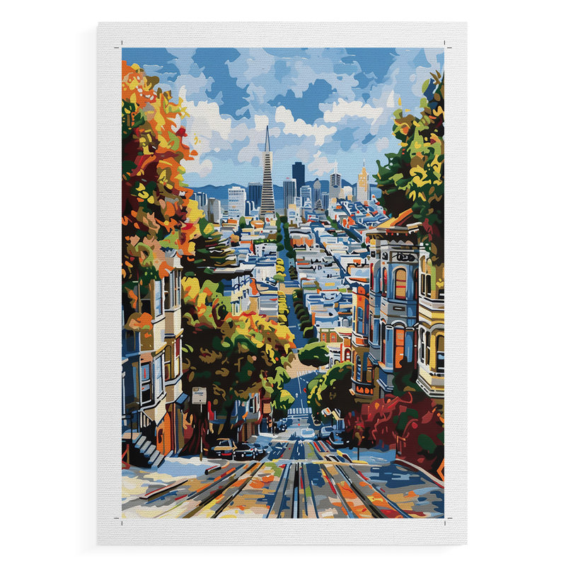 Série LANDSCAPES CCDXLV III - Impression sur toile seulement - NON-CADRE