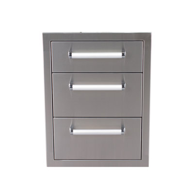 20.6'' Stainless Steel Grade 304 Stainless Steel Drop-In Drawers