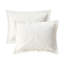 Édredon simple en médaillon brodé avec couvre-lit en fausse fourrure