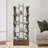 15-Compartment Bookcase With Drawer-1986707116