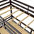 Kerah Extendable Twin-over-Twin/King Bunk Bed with Storage Drawer