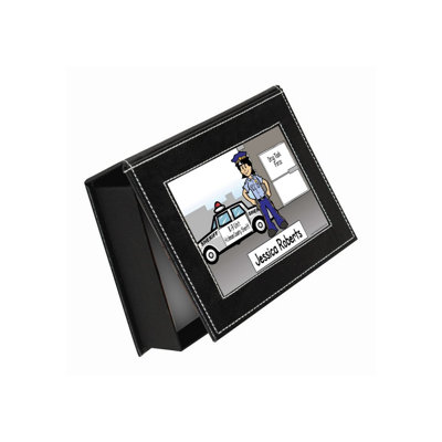 Faux Leather Memory Box