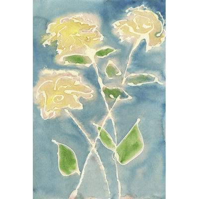Spring Annuals I 1 Piece Wrapped Canvas Painting