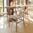 Commercial Y-Back Style Wood and Kraft Paper Stack Dining Chair-734045126-738031036