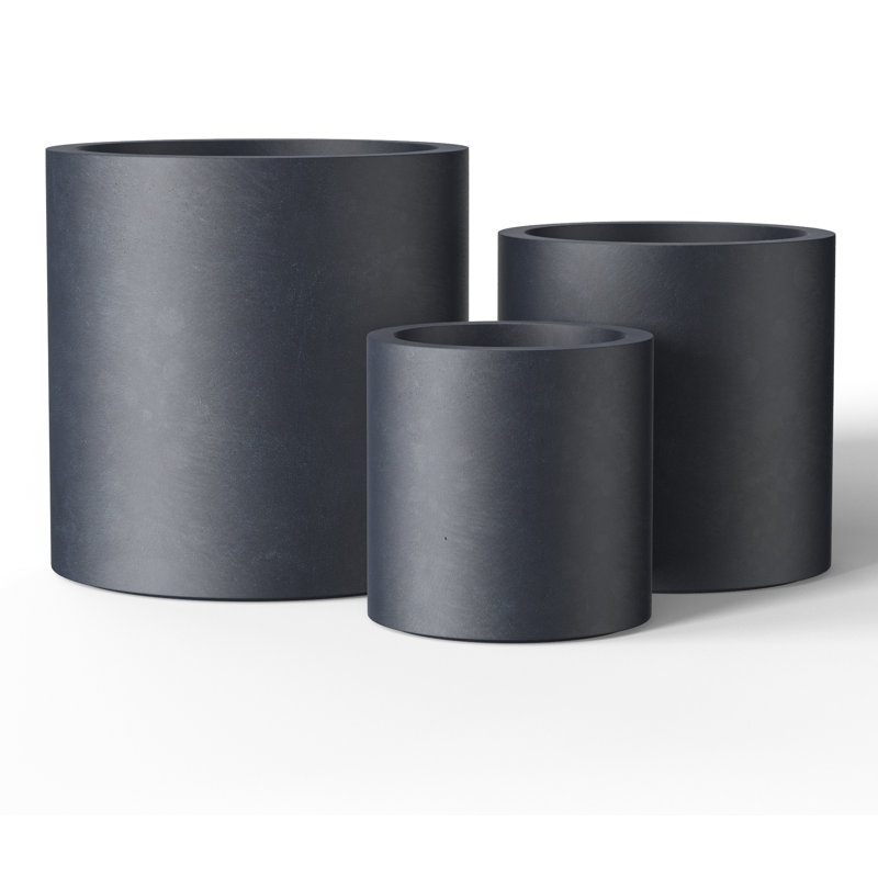 Odder Handmade Pot Planter, Granite Gray