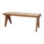 Banc en bois avec siège canne Frankie-170123116