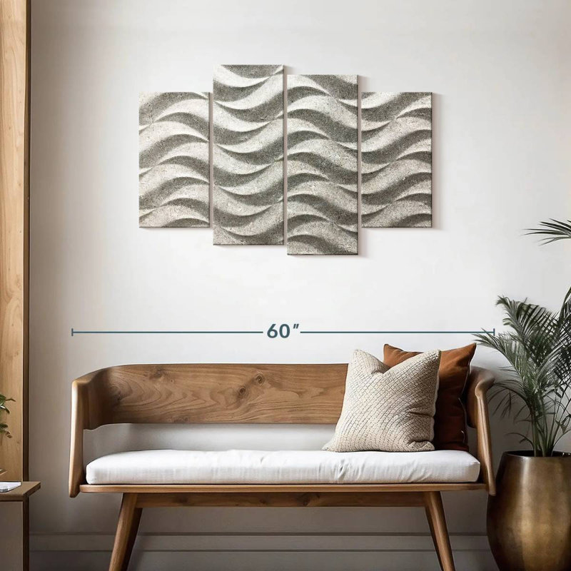 Wave Pattern, 27" H x 43" W