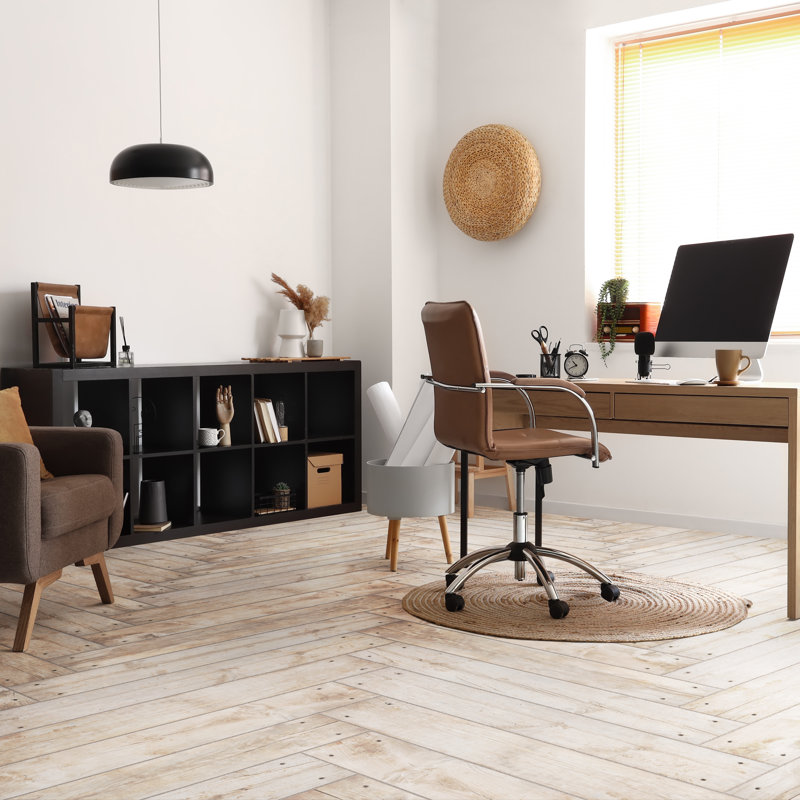 Bois 6" x 36" Porcelain Wood Look Floor and Wall Tile, Natural