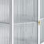 Armoire de plancher avec porte en verre trempé-116157309