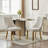 Rayon Cloth Flocking Chenille Dining Chairs-25989210