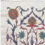 Décoration murale 21 x 41 po 100% soie avec motif floral. Tapisserie décorative brodée. Décoration murale. Jeté Suzani