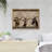 Three Goats On Brown Background - It's Not A Phase It's My Life… - 1 Piece Rectangle Graphic Art Print On Wrapped Canvas-1917175102
