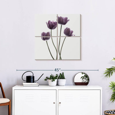 Harnek tulipes mauves