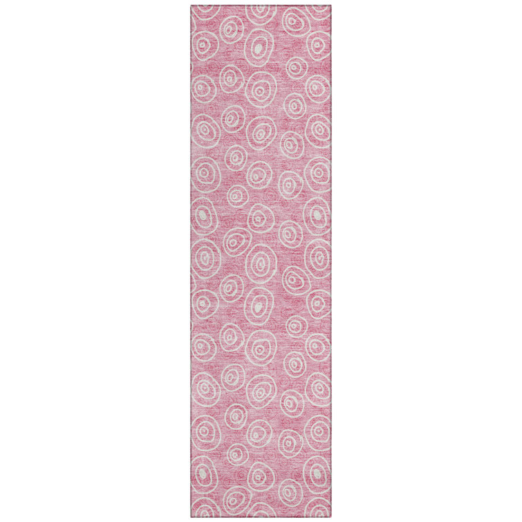 Faunce Washable Geometric Indoor / Outdoor Rug