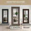 Porte de garde-manger avec panneau de porte standard 1 poignée Lite-125718199