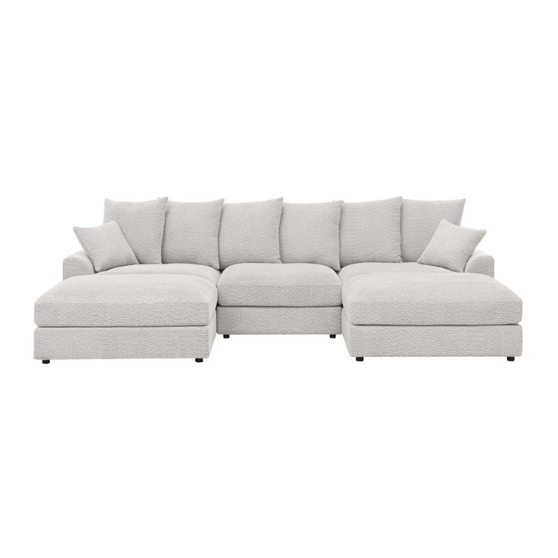 Canapé modulaire Arden Cloud, Beige