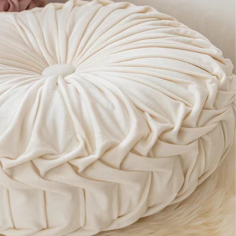  Coussin en velours, Blanc
