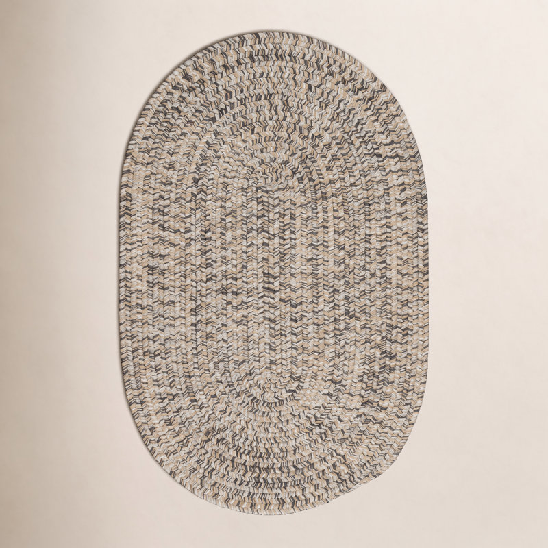 Tapis tressé à la main Laffite Tweed